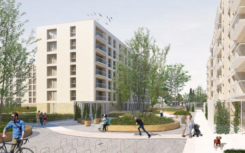 Nova stanovanjska soseska ob Povšetovi v Ljubljani – v načrtu kar 360 neprofitnih stanovanj